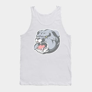 Bull Dog Head Tank Top